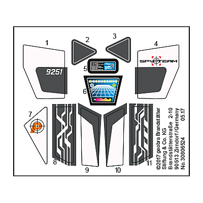 30806524_sparepart/Etikett 9251 "Agent T.E.C.'s Mech"